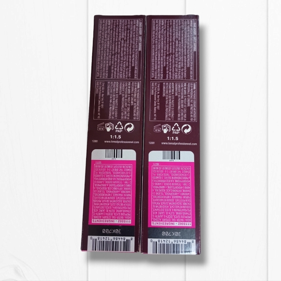 L'Oreal Professionnel DIARichesse 2 Tubes Ammonia-Free 7.35/7GRV Terracotta - Picture 6 of 16